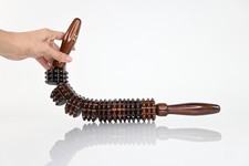 Wood Therapy Cob Roller Flexible Wooden Massage Roller   Maderoterapia Tool