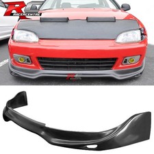 Fit 92-95 Honda Civic Jdm Jun Style Front Bumper Lip Spoiler Unpainted Pu Fit 92-95 Honda Civic Jdm Jun Style Front Bumper Lip Spoiler Unpainted Pu
