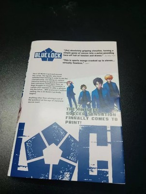 New Blue Lock Manga Full Set Vol 1-38 English Version Comic Book