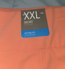 NWT Columbia Womens Skort Omni Shade Walking Ruched Sides Size XXL Active Fit
