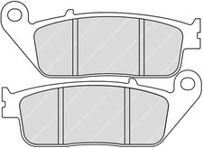 Pastiglie freno Semi-metallic Eco per KYMCO XCITING 300 IR 2009-2014 Anter sx/dx