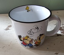 Taza de café grande Peanuts Gang Charlie Brown Snoopy Cramic