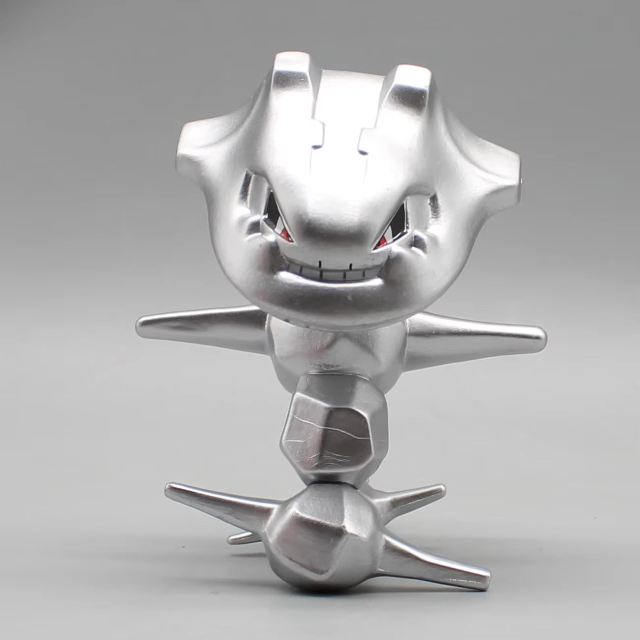 Steelix Figura Pokemon 10cm Regalo PVC Serpiente Adorno Modelo Decoración Coleccionista