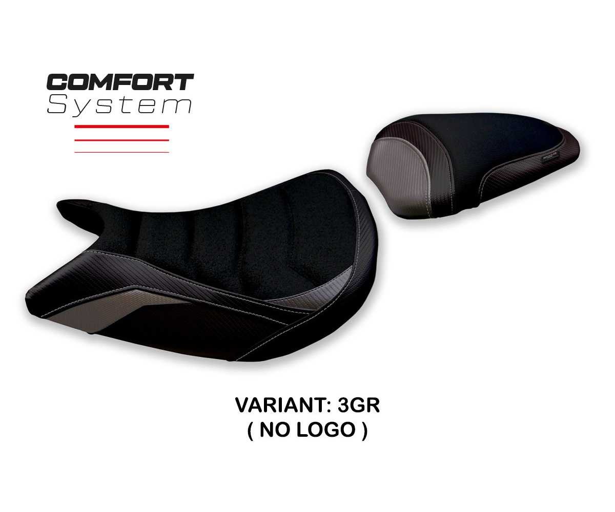 Seat saddle cover Lindi comfort system Gray GR TPZ Suzuki GSX S 1000 2021 2023
