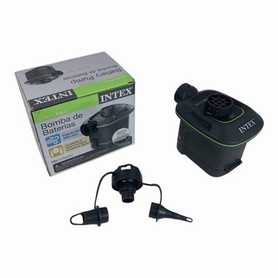 Intex Quick Fill Battery Powered Pump With 3 Nozzles Inflates/Deflates 420 L/min