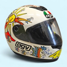 Valentino Rossi AGV Mi Series Helmet Helmet Valencia 2005 White Zoo Collection