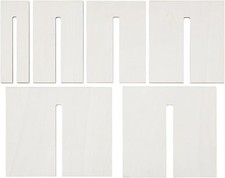 6Pcs Bow Maker Templates Wooden Bow Maker Wood Bow Tie Boards Ribbon Bow Making