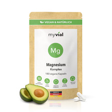 Magnesium Komplex 180 Kapseln 2 Monate Vorrat...
