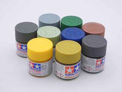 Tamiya Color XF Acryl Farben 23ml Dose (212,61 /1L) NEU & OVP, frei wählbar