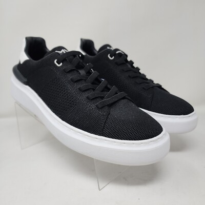 Skechers Mark Nason Sneakers Mens 9.5 Black Knit Upper Shoes Fashion Streetwear