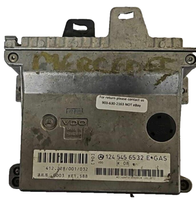 124 545 65 32 Mercedes-Benz E320 1990-1994 throttle control module
