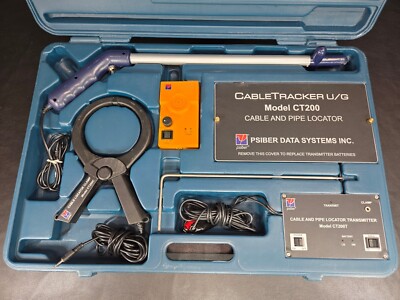 Psiber Data Systems Cable and Pipe Locating System CT200 FAST SHIP!  