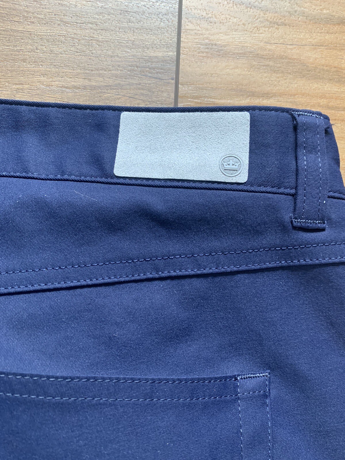 Peter Millar Navy Blue Golf Performance Pants Sz 38 
