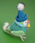 Peary Target Bird 2017 New Ready To To Party W/His Pom Pom Scarf And Glitter Hat — photo 7