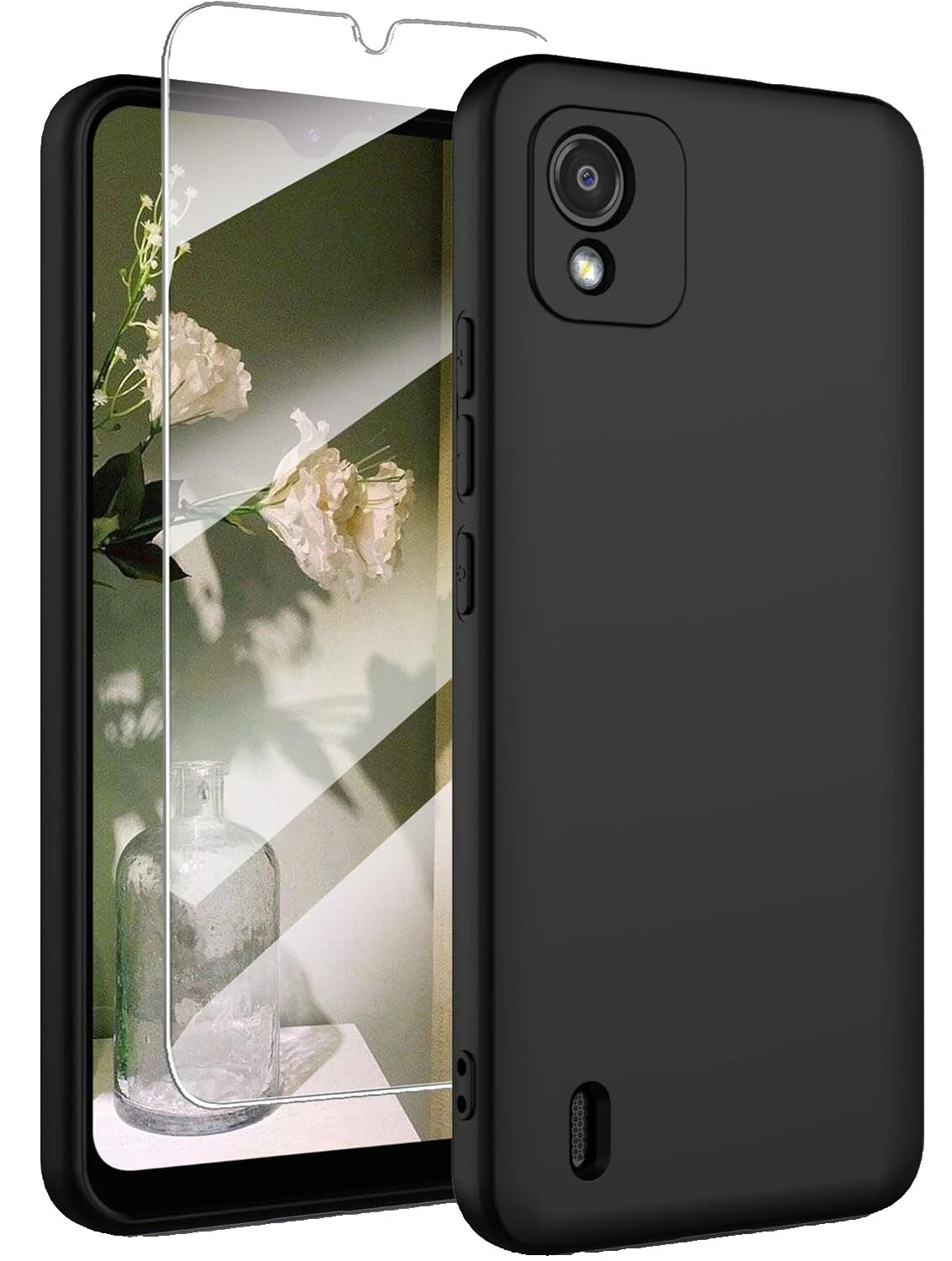 Protectores de pantalla de vidrio templado en Color Negro para Nokia