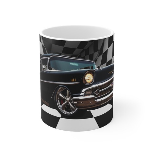 Classic Hot Rod Ceramic Mug 11oz - Picture 3 of 6