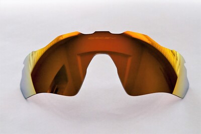 Authentic Oakley Radar EV Path Fire Iridium Replacement Lens Red