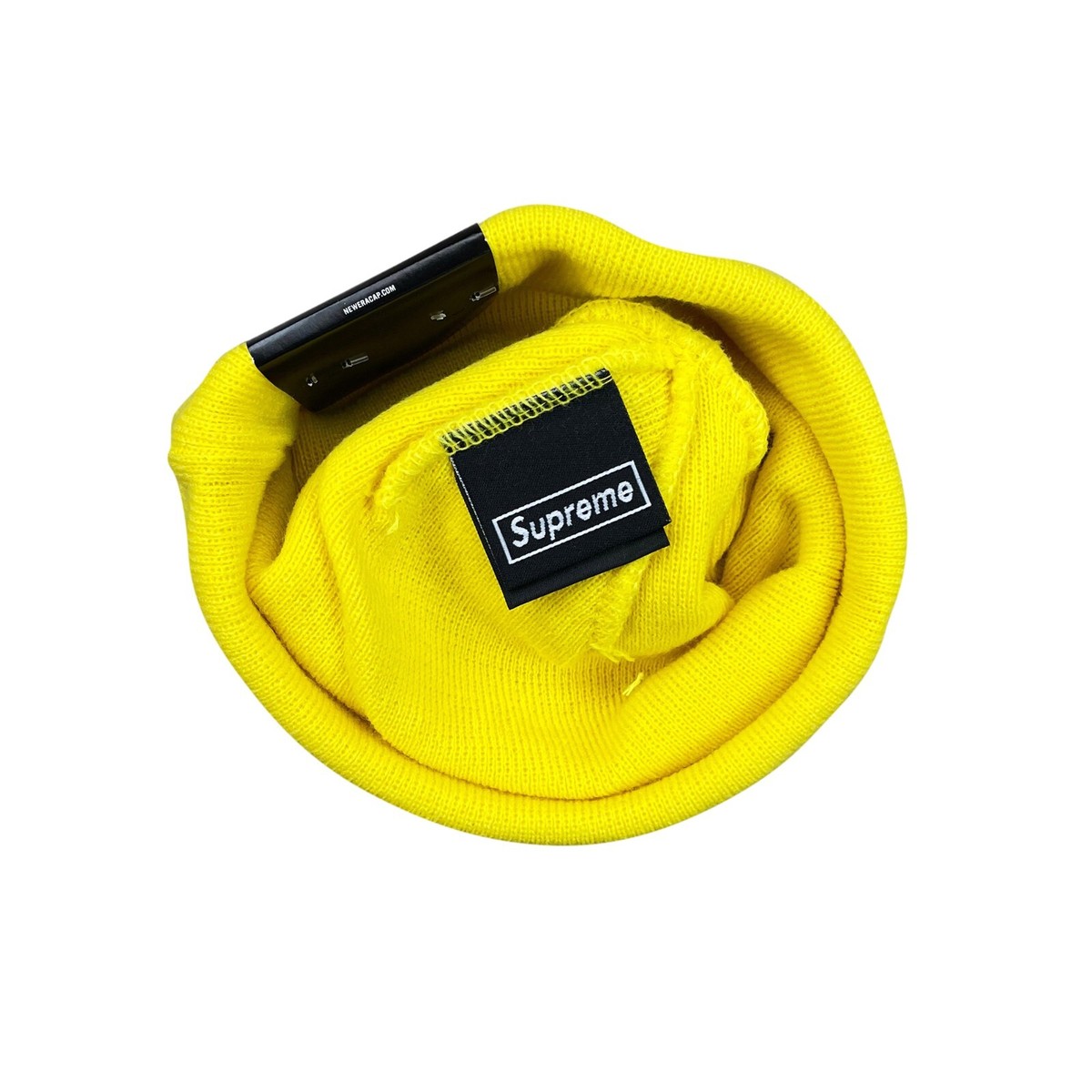 Supreme x New Era FW20 Frost S Logo Beanie Yellow | eBay