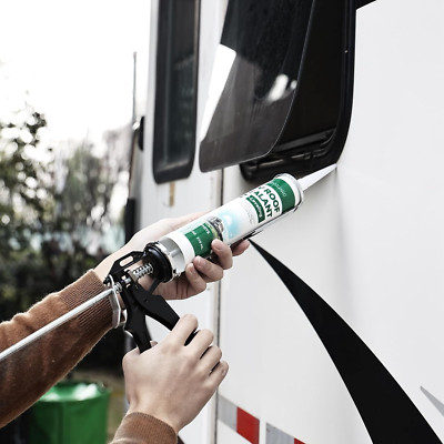 RV Roof Sealant, Self-Leveling Lap Sealant, Flexible RV Caulk Sealant for RV,...