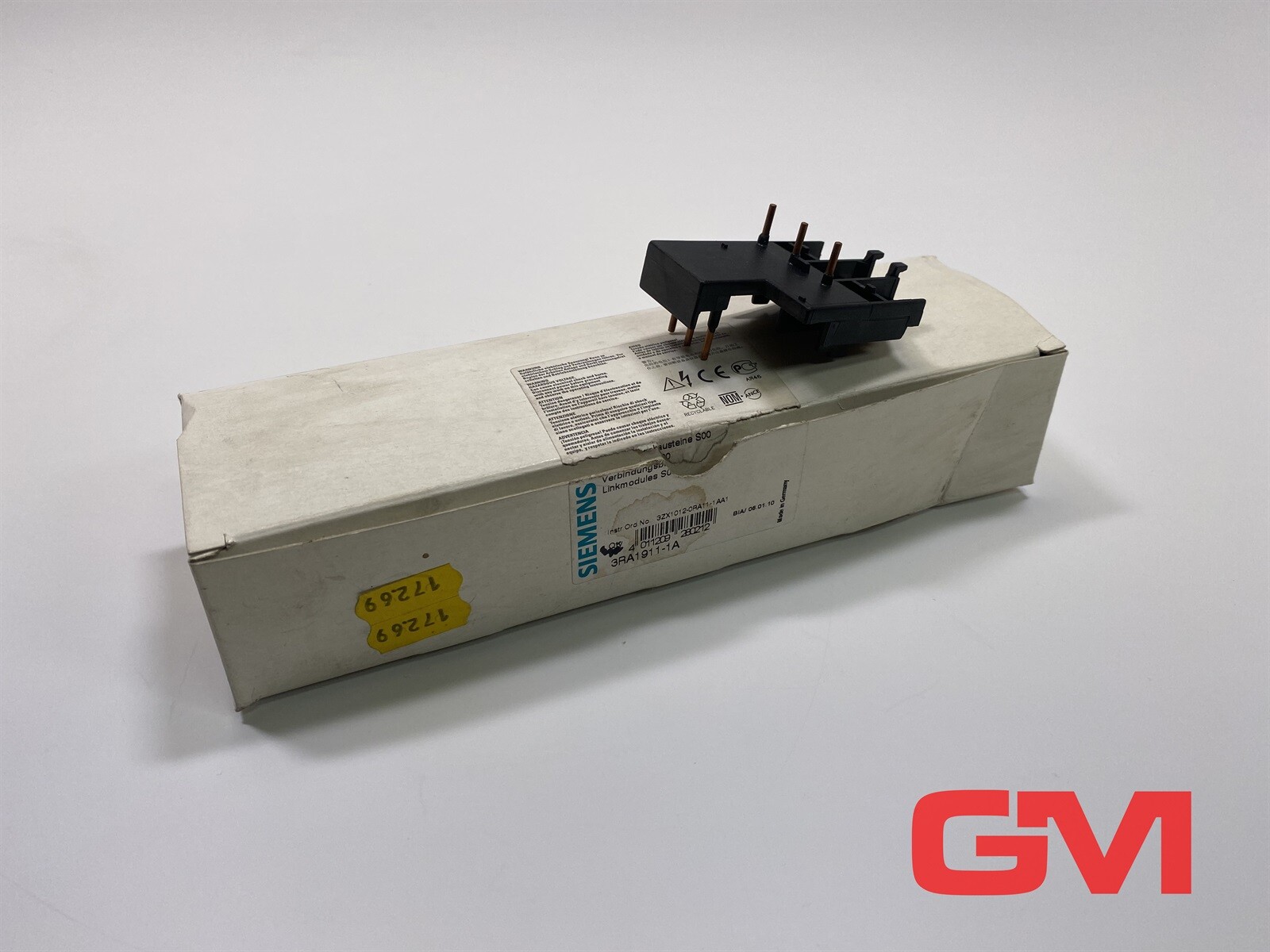 Ve 5x Siemens Connection Module 3Ra1911-1A Link Module for 3Rv1011 and 3Rt2.1
