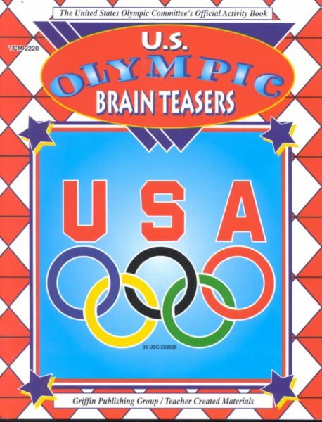 U.S. Olympic Brain Teasers, Paperback by Holzschuher, Cynthia, Brand New, Fre...