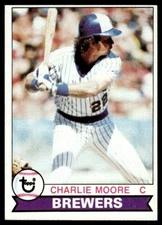 1979 Topps Charlie Moore Milwaukee Brewers #408
