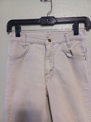 VINTAGE kids/youth Levi's Corduroy pants Size 12 reg Cream color Used sold As-Is - Picture 5 of 9