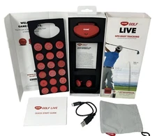 Game Golf Live GPS Shot Digital Tracking System Blue Tooth Enabled 