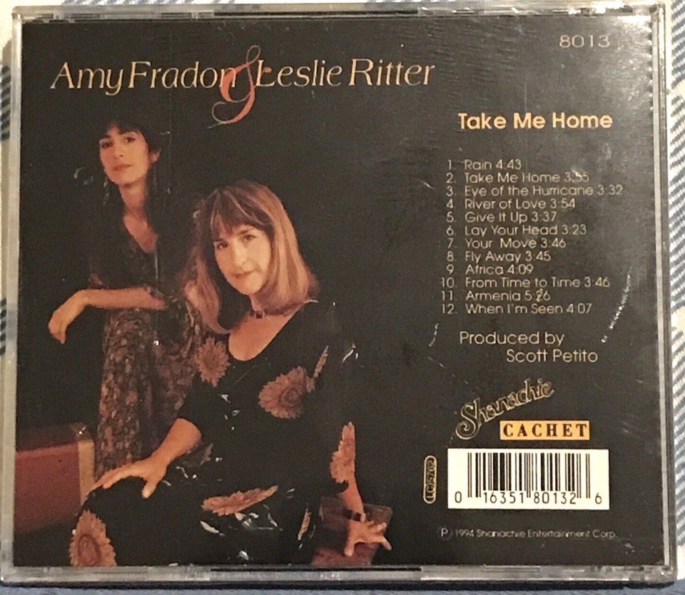 AMY FRADON & LESLIE RITTER - Take Me Home - CD - New Sealed 16351801326 ...