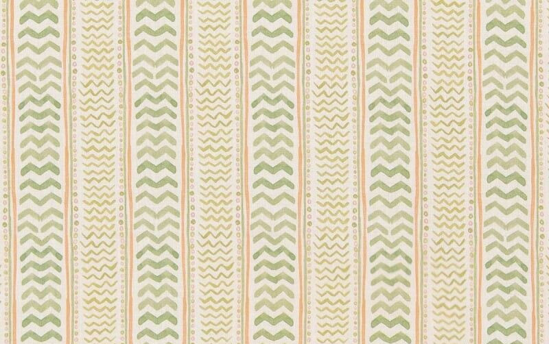 GP & J BAKER CURTAIN FABRIC DESIGN Wriggle Room 3.9 METRES SAGE LINEN BLEND
