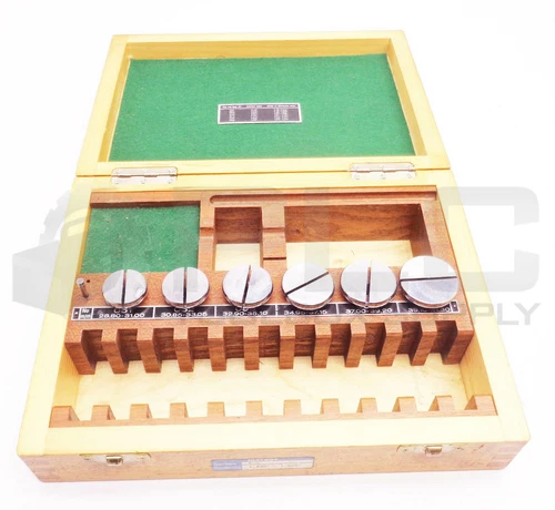 DIATEST E-5 BLIND HOLE BORE GAGE KIT 1.130"-1.620" MEASURING RANGE *READ*