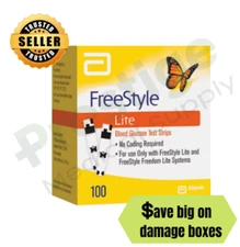 Freestyle Lite 100 Test Strips  **USA SELLER** *Free Shipping US BOXES