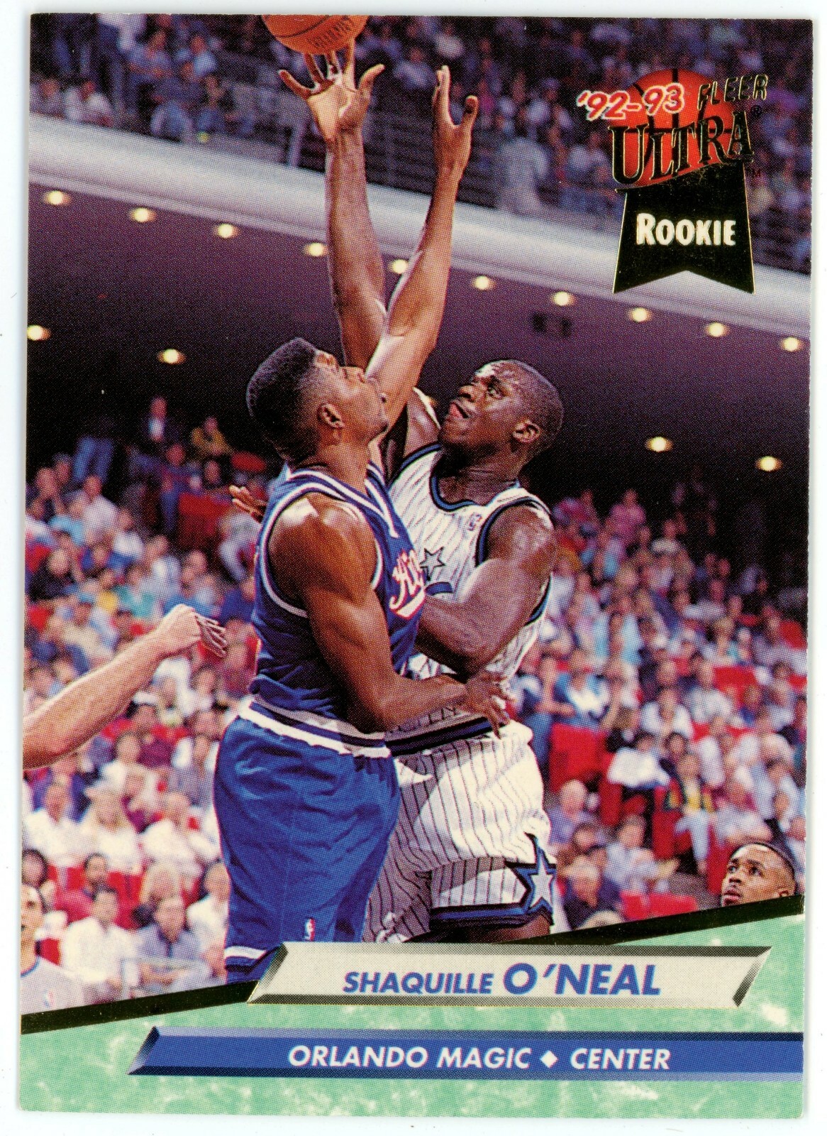 1992-93 Fleer Ultra Shaquille O'Neal RC #328