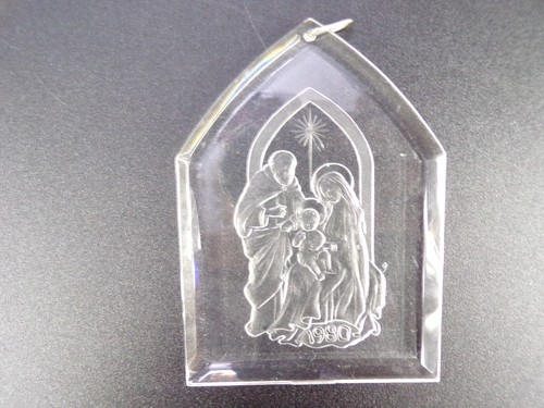 3 Vintage Lincoln House Christmas Treasure Collection Ornaments Acrylic 1980 L24 - Picture 5 of 5