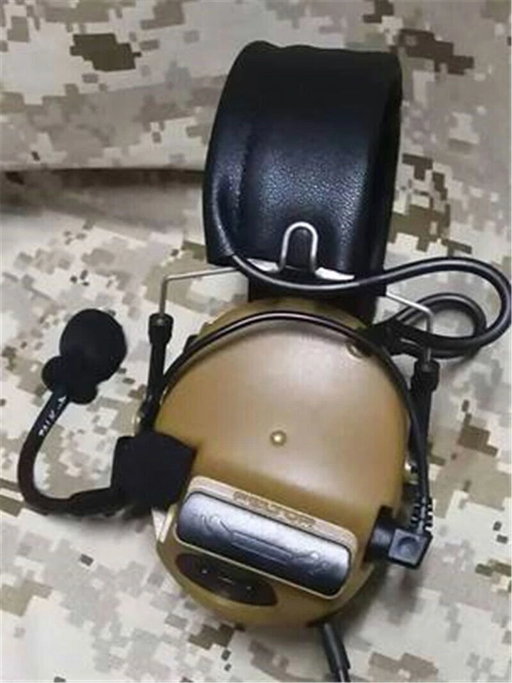 4 Color TCA Comtac-III C3 Noise Reduction Military Headset Tactical Headphone - Image 3 of 4