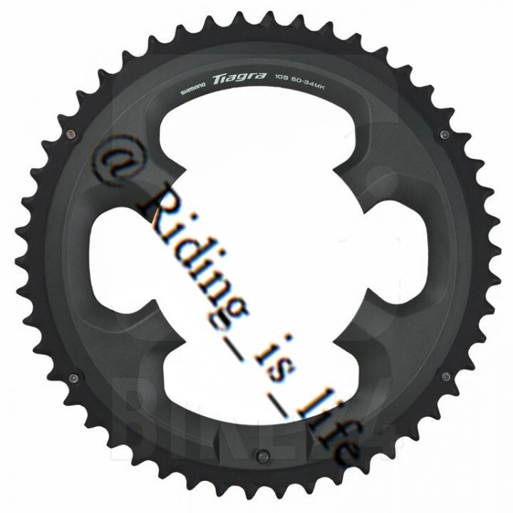 パーツ SHIMANO FC-4700 TIAGRA 50/34T New Shimano Tiagra FC-4700 2x10 Speed DOUBLE Chainring A SET 50