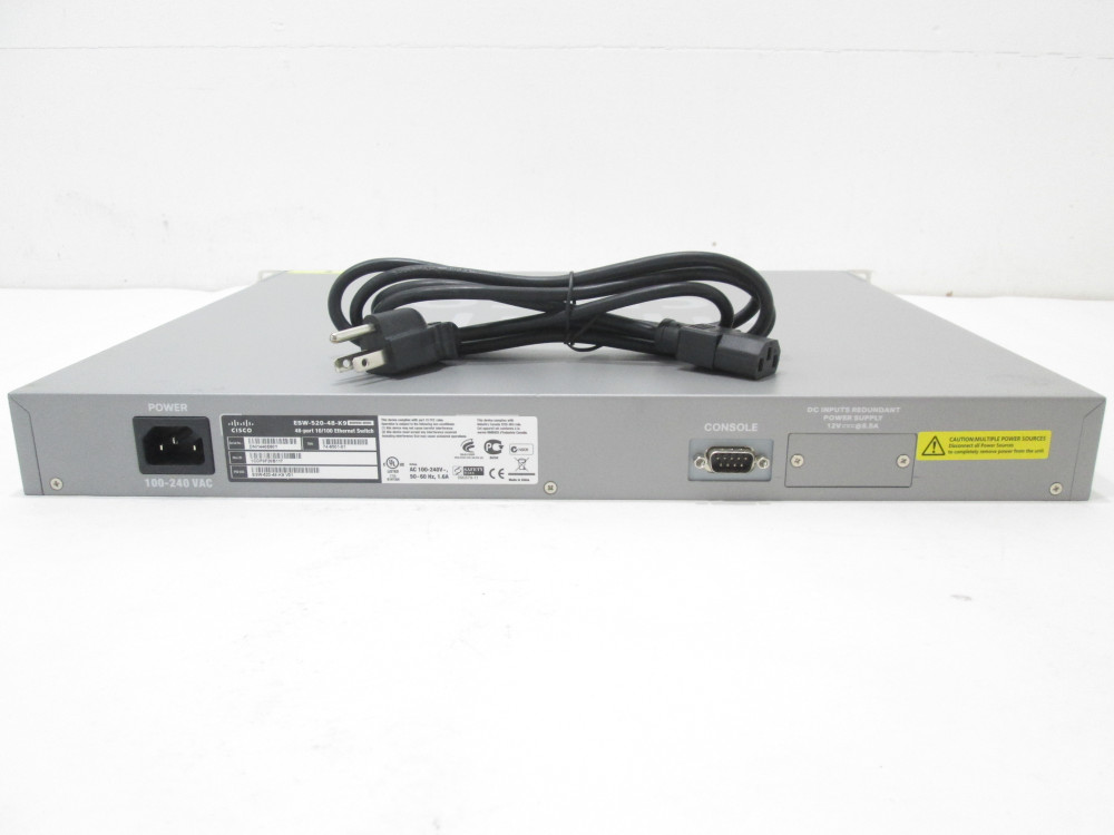 Cisco ESW-520-48-K9 ESW 520 Small Business Pro Switch 48-Port 10/100 + 4 x Exp 