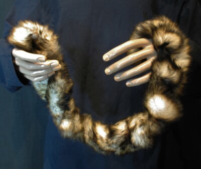 Kunstpelz Echt Pelz Kragen Kaufen Schal Faux Pelzschal Kragen - Main Image