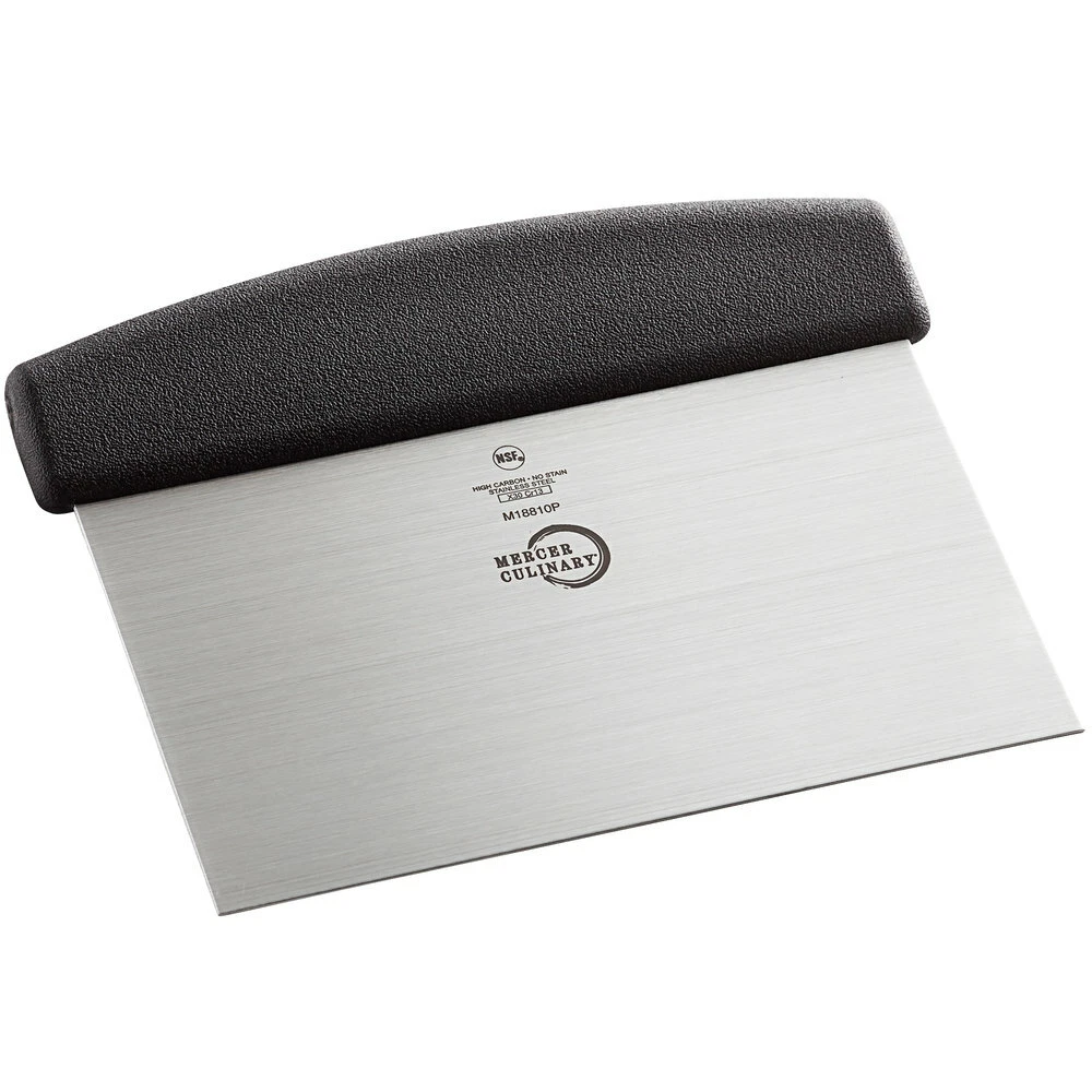 Mercer Culinary Millennia 6" x 5" Dough Cutter / Scraper With Black Handle
Opens in a new window or