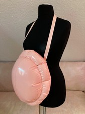 Carnival Mardi Gras Cape BELLY Baby Bump Beer Belly Plastic Inflatable PINK