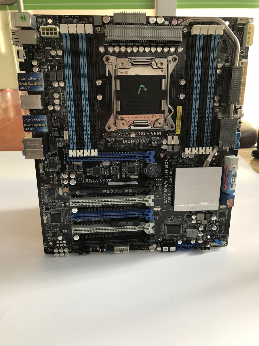 1pcs For Asus P9X79 WS workstation motherboard