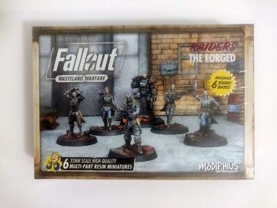 Fallout Wasteland Warfare: Raiders - The Forged - Neu - 6 unbemalte Resin Sealed