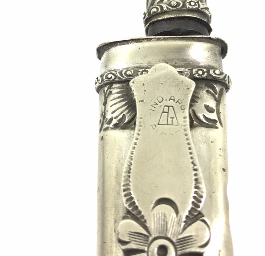 Argentina Alpaca Gaucho Knife With Sheath Argentine JU-CA early 1900s 2308-SX