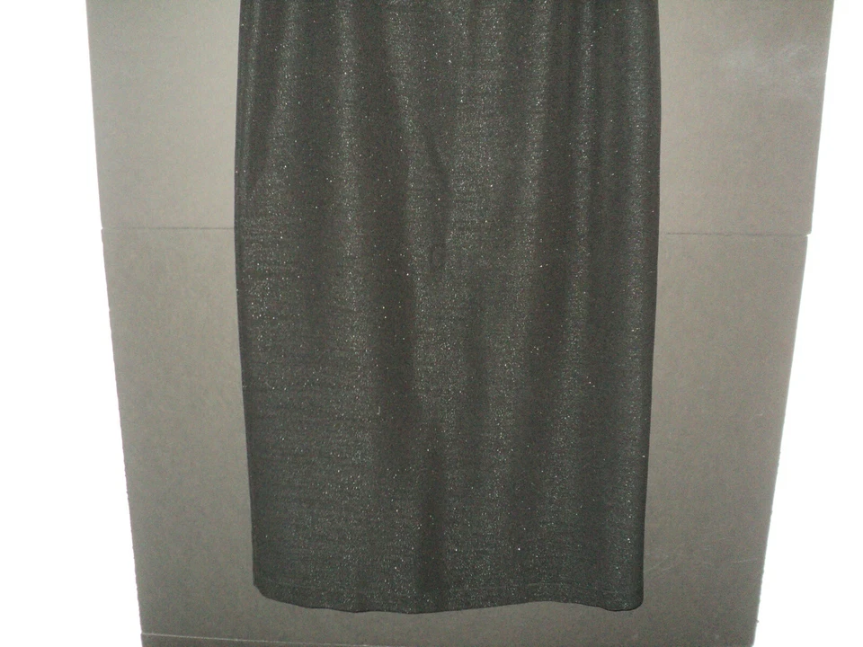 Chico's 私人版裙套装带夹克黑色 1 码小号微妙闪光 — 第 4/4 张图片