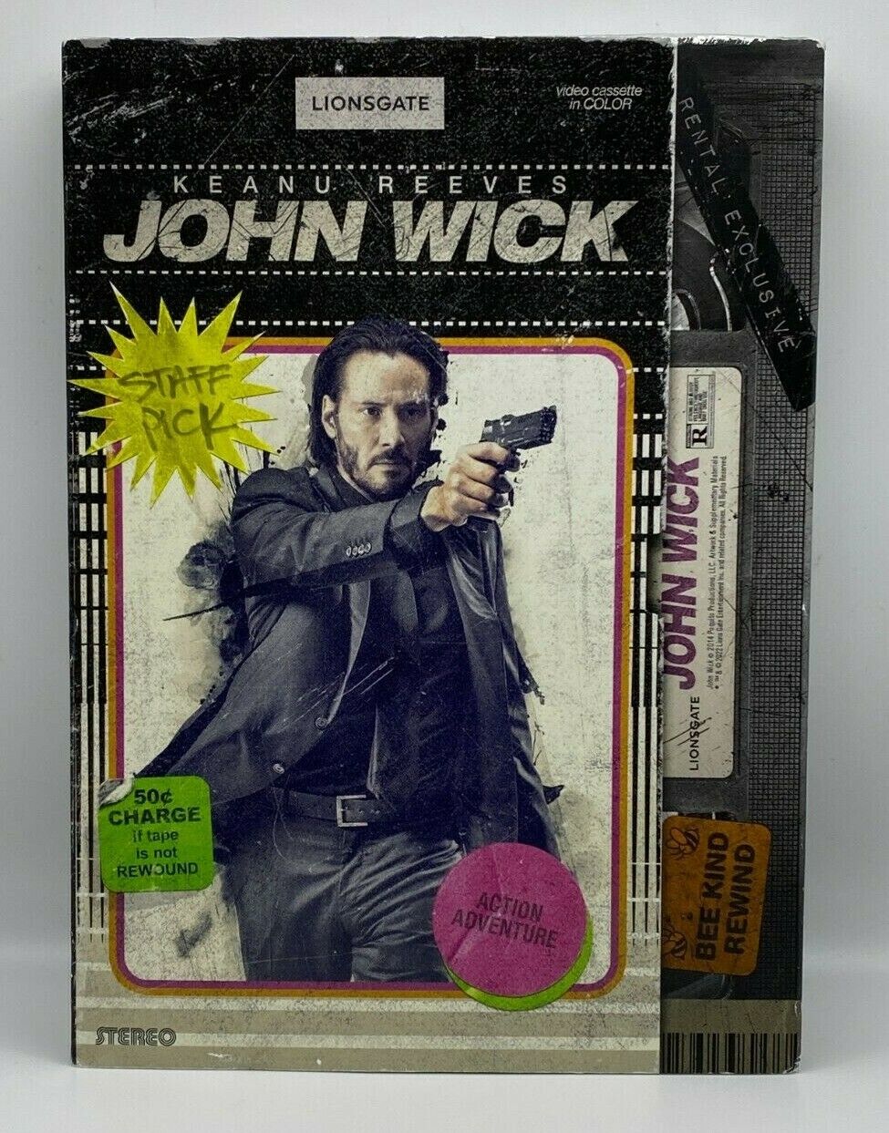 KEANU REEVES John Wick ( 2014, DVD) Action Adventure: 1st Movie 31398211037