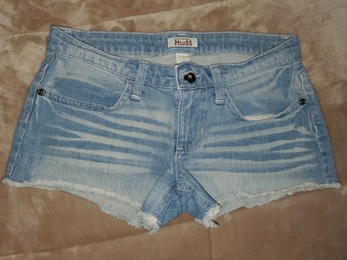 MUDD Denim Low Rise SHORTS Juniors 