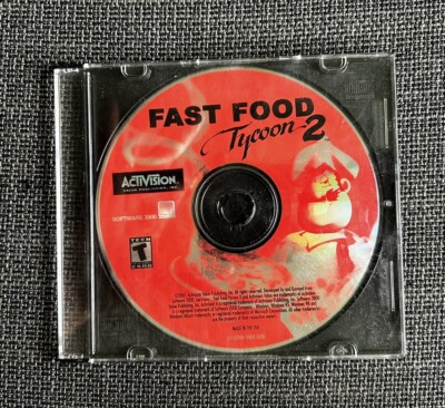 Fast Food Tycoon 2  CD-ROM Disc Only