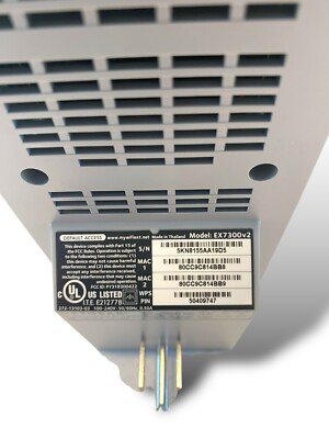 NETGEAR Nighthawk X4 AC 2200 Wifi Mesh Extender (EX7300v2) 2.2