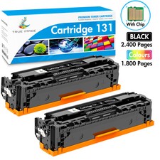 2 PK Black Toner Cartridges 6273B001AA For Canon 131 imageCLASS MF8280CW Printer