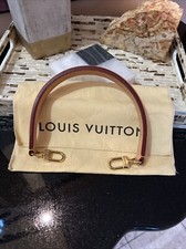 Authentic Louis Vuitton Leather Thick Vachetta Large Handle Strap super rare 